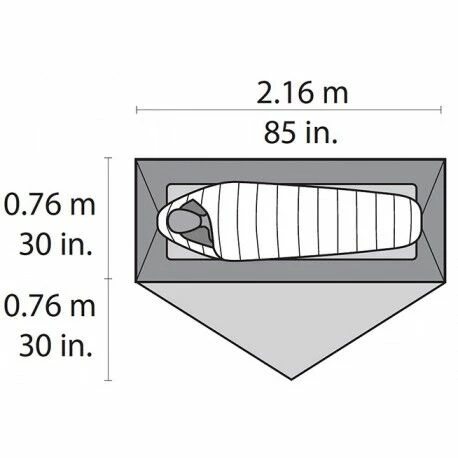 Remise ✨ MSR Hubba NX Solo - Tente 1 personne 3 saisons 🧨 – Image 6
